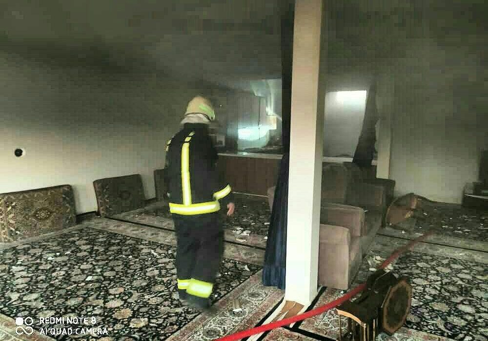 در راوند کاشان؛ سماور ، خانه را به آتش کشید