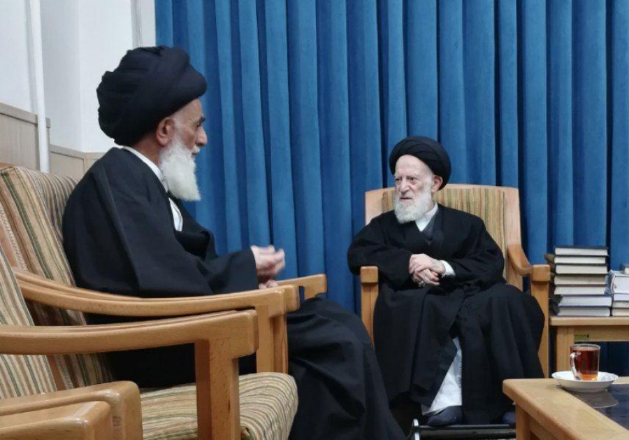 آیت الله شبیری زنجانی فقدان والده ی آیت الله یثربی را تسلیت گفتند