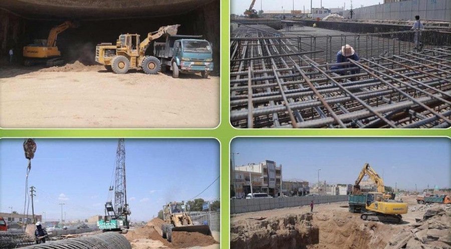 آغاز عملیات اجرایی فاز دوم پروژه زیرگذر