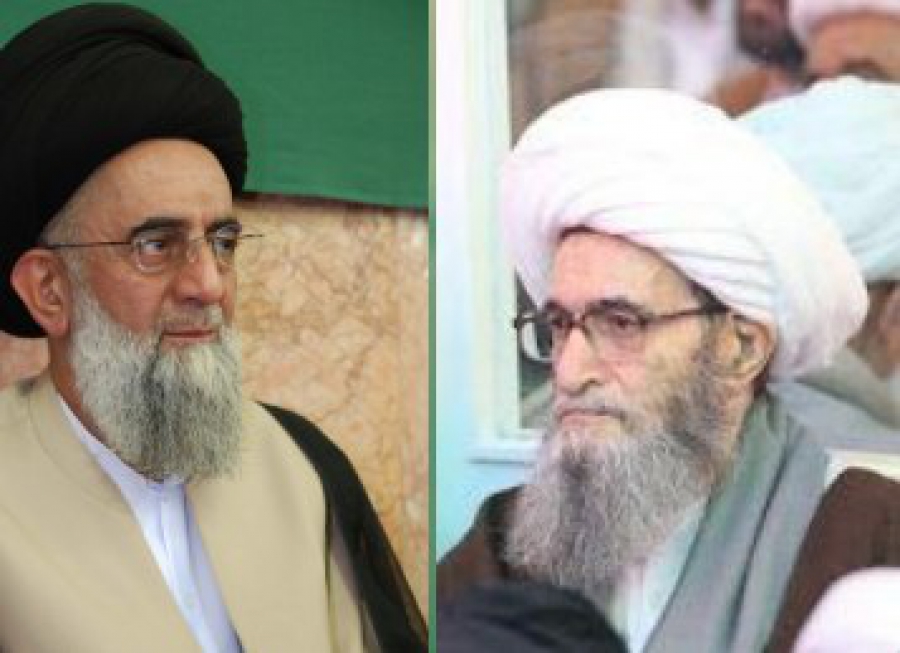 ابراز تسلیت آیت الله دوستی زنجانی با حضور در بیت آیت الله یثربی