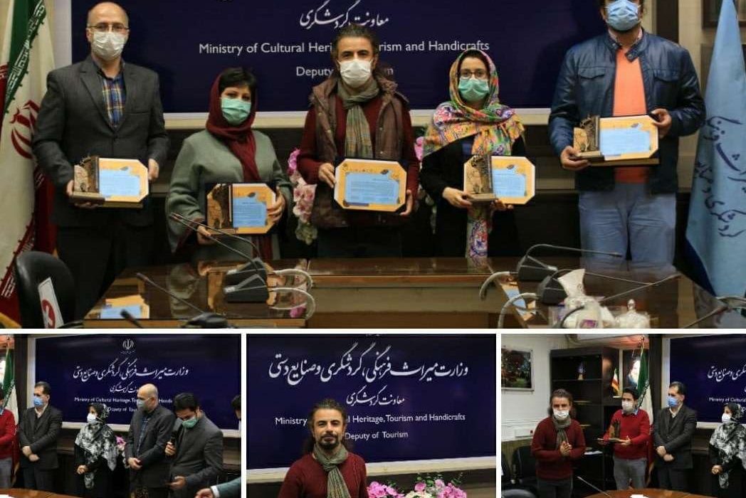 به فعال گردشگری منطقه فرهنگی کاشان اهدا شد؛ تندیس ملی و لوح تقدیرکار داوطلبانه در حوزه گردشگری پایدار کشور