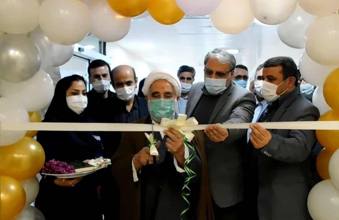 در آیینی افتتاح شد، بخش سنگ شکن بیمارستان فوق تخصصی آیت الله یثربی کاشان+گزارش تصویری