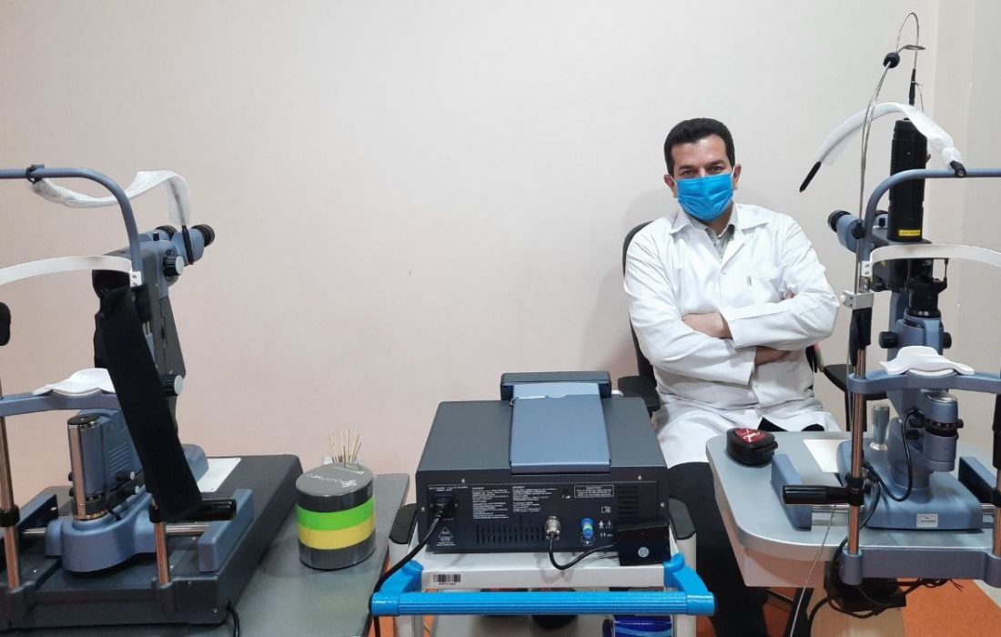 تجهیز بیمارستان آیت الله یثربی به دستگاه لیزر آرگون شبکیه با فناوری”ساب ترشولد”(Sub threshold)