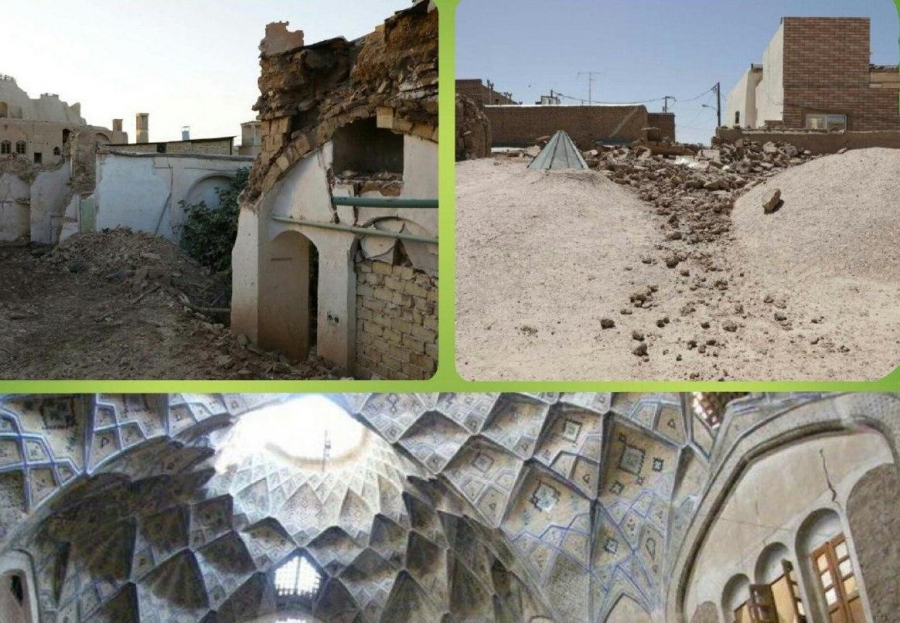 خبر نادرست «تخریب بام تیمچه بخشی» ناشی از تصور اشتباه بود