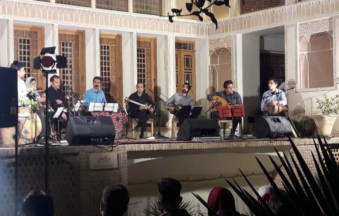 کاشان، هتل سرای عامری ها؛ ترنم نوای موسیقی اصیل ایرانی، پایان بخش یک رقابت هنری