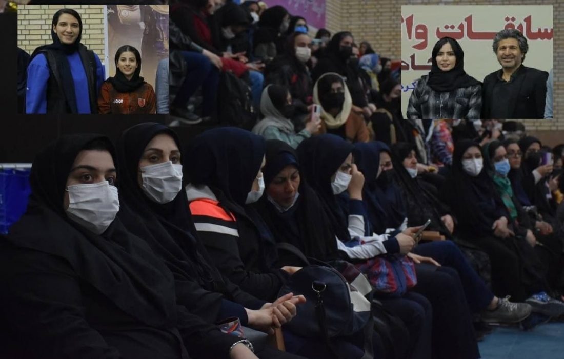 تجلیل از سه بازیکن کاشانی لیگ برتر والیبال بانوان ۱۴۰۰