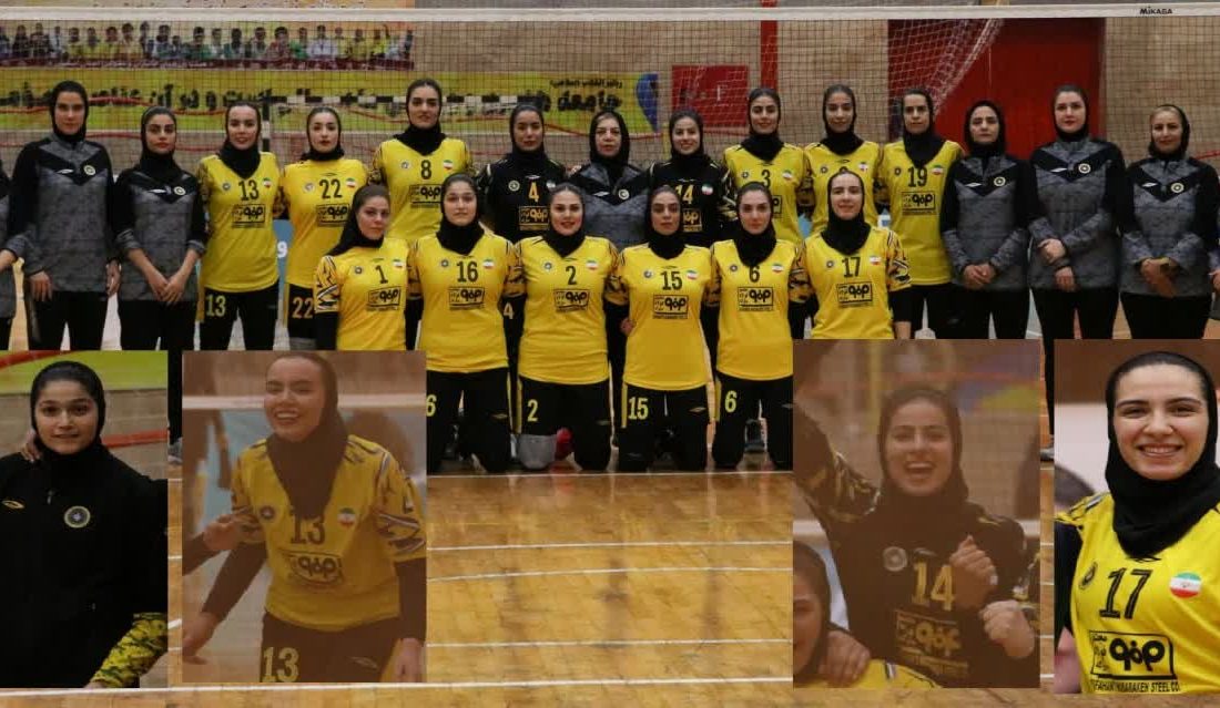 درخشش زردها با ۴ بازیکن کاشانی در لیگ / یورش سپاهان به قهرمانی نیم فصل والیبال زنان ایران