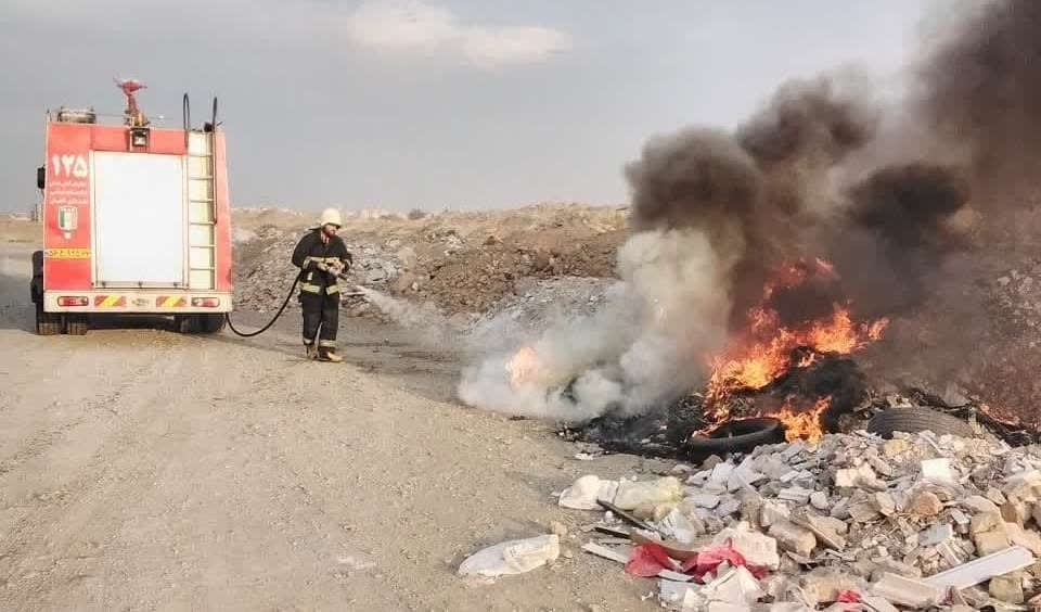 کاشان و ثبت ۲۶۸ حریق و حادثه در آبان ماه