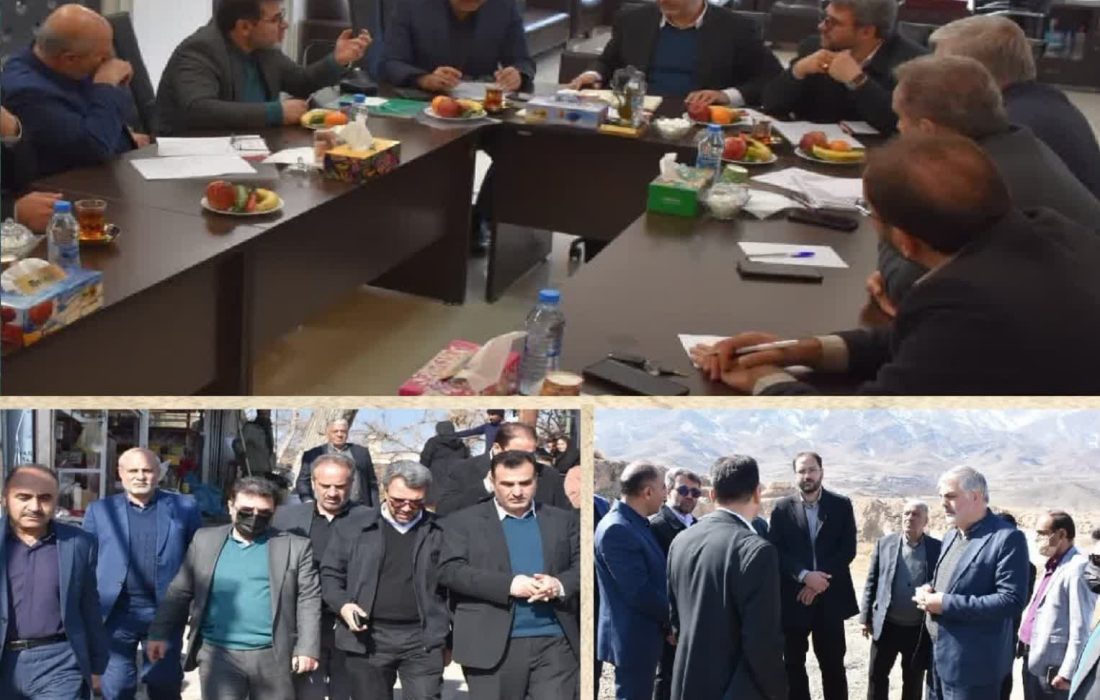 نشست شهردار و مسئولان نیاسر با مدیر کل دفتر امور شهری و شوراهای استانداری اصفهان