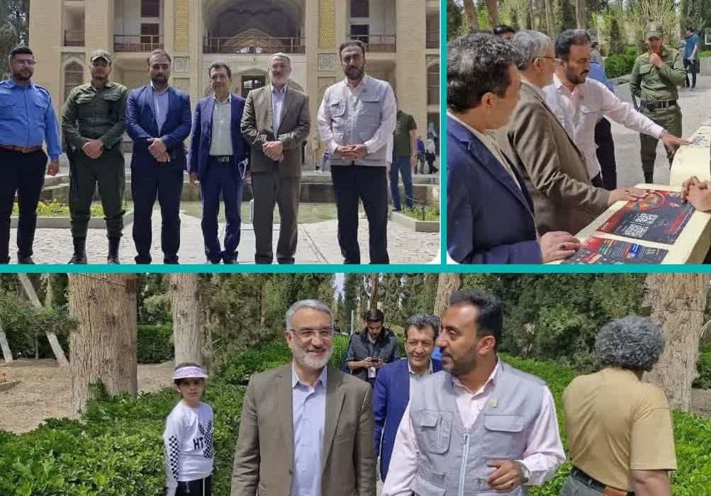 بازدید نماینده کاشان و آران و بیدگل در مجلس از مجموعه جهانی باغ فین