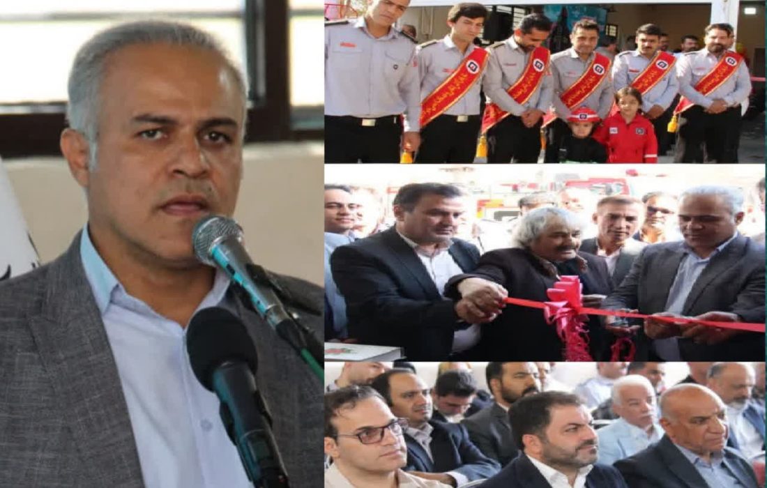 رونمایی از دو ایستگاه جدید آتش نشانی در کاشان/ ارتقای توان زیرساختی دفع حریق در شهر