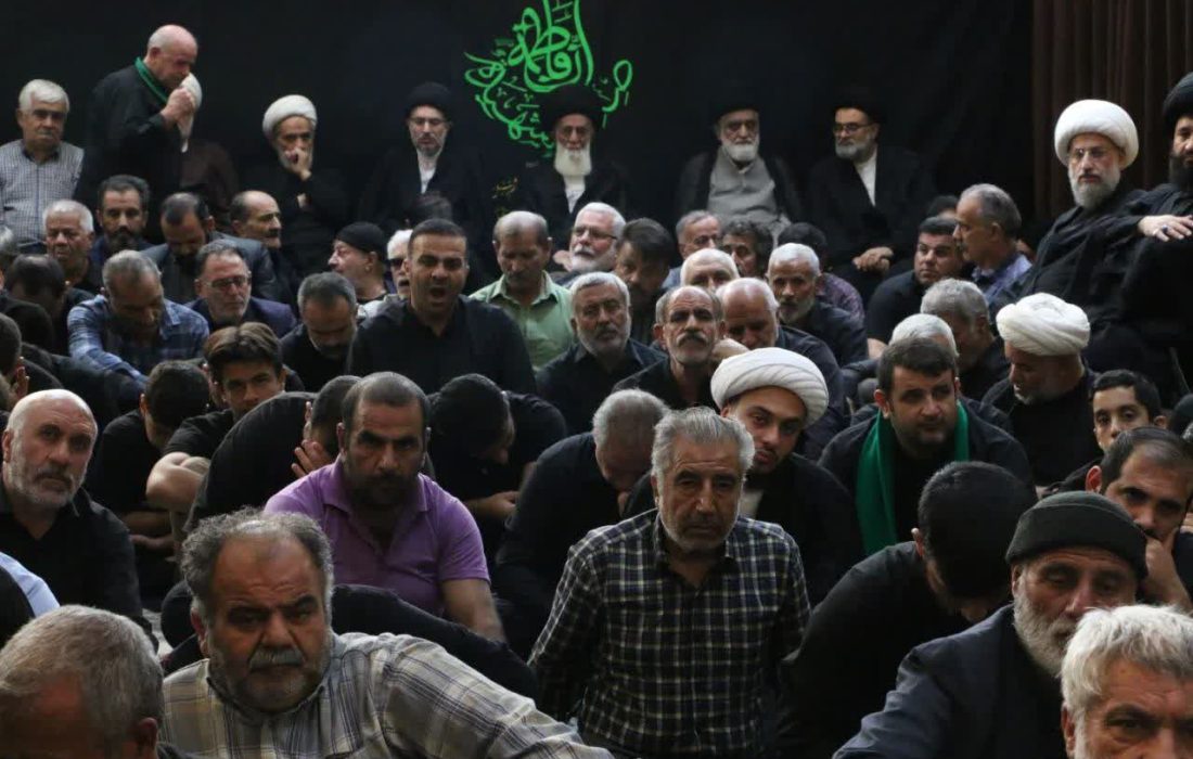 برگزاری مجلس ذکر و توسل سالروز وفات مظلومانه کریمۀ اهلبیت در بیت آیتالله یثربی