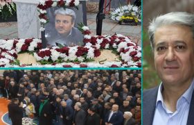 پیکر مرحوم مهدی مبینی در خانه ابدی آرام گرفت