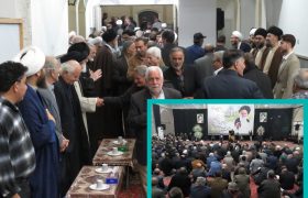 تجلیل قدرشناسانه در نوزدهمین سالروز عروج امام جمعۀ فقید | گزارش تصویری