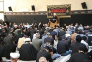 برپایی مجلس توسل و عزاداری سالروز شهادت حضرت امام باقر علیه‌السلام در بیت آیت الله یثربی
