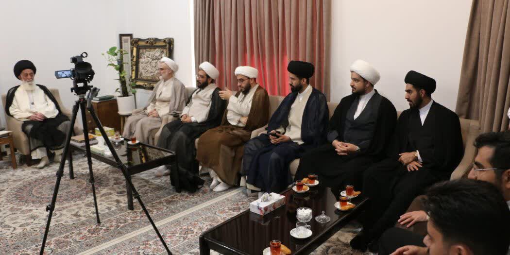 حضرت آیت الله یثربی: آموزش «اخلاص» در جای‌جایِ طلبگی، از آموزشِ خودِ درس مهم‌تر است